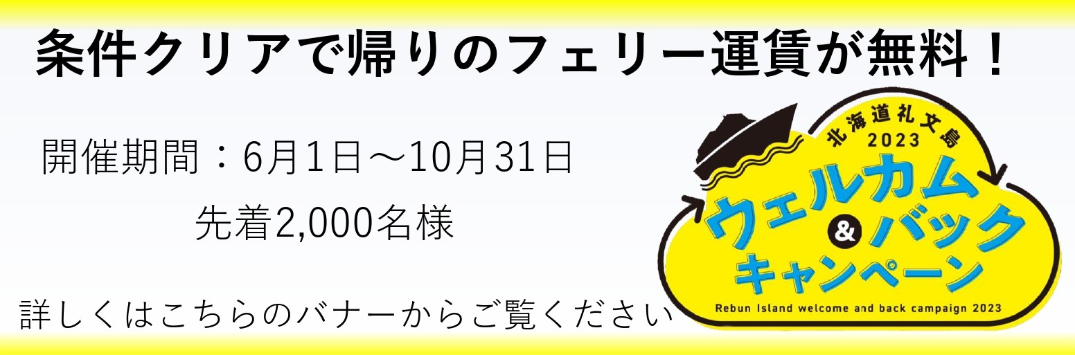 ウェルカムバックキャンペーン